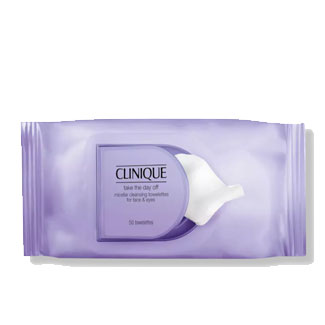 Clinique Take The Day Off Micellar Cleansing Towelettes for Face & Eyes Makeup Remover