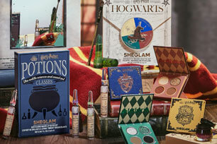 The new Harry Potter collection includes Hufflepuff makeup.